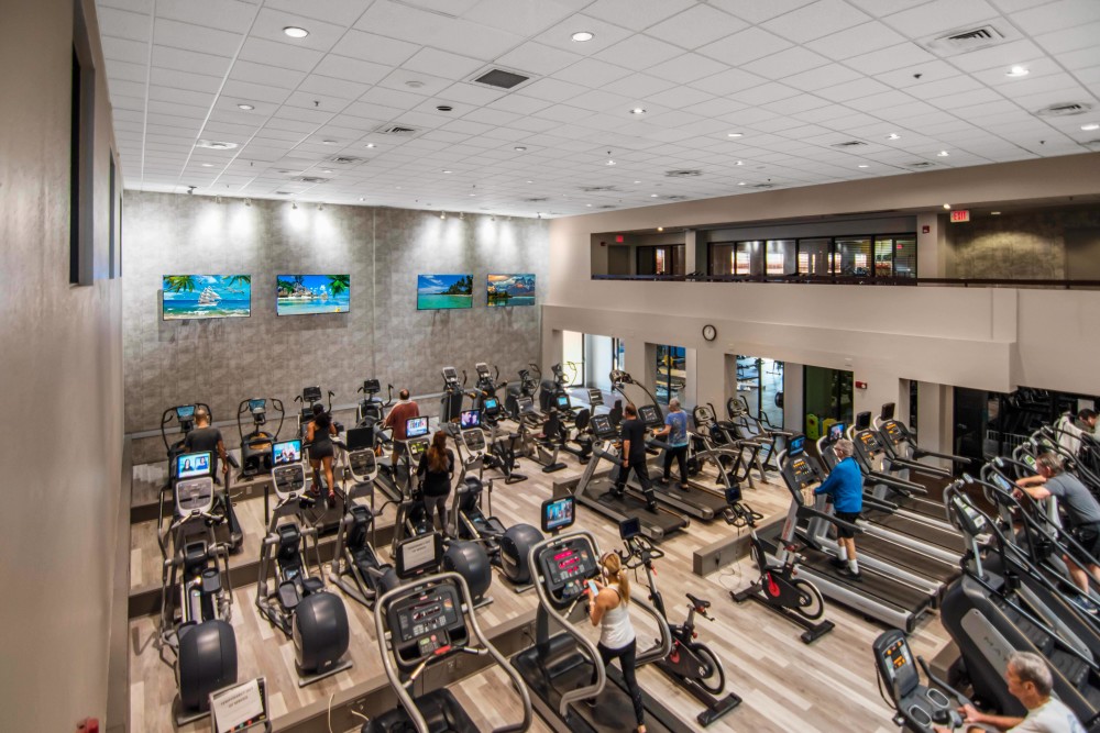 Miami Lakes Athletic Club is a 48,000 sq. ft. facility that offers a variety of exercise and workout equipment suitable for any level of athleticism.