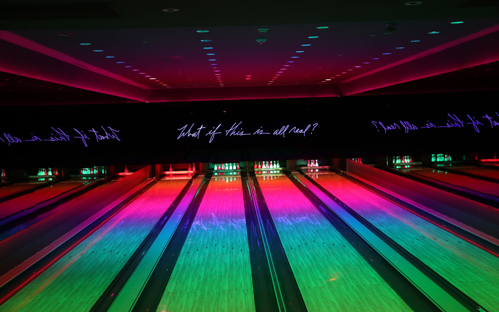 Bowlingbahnen im Basement. Bildnachweis: Miami Beach EDITION