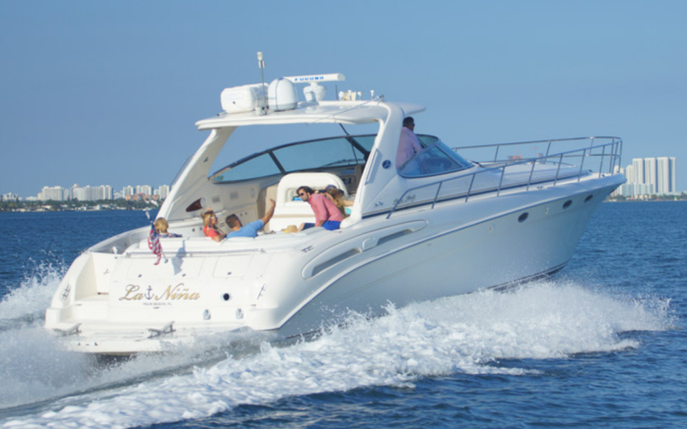 UN 13 passager 47 "ft Sea Ray Yacht