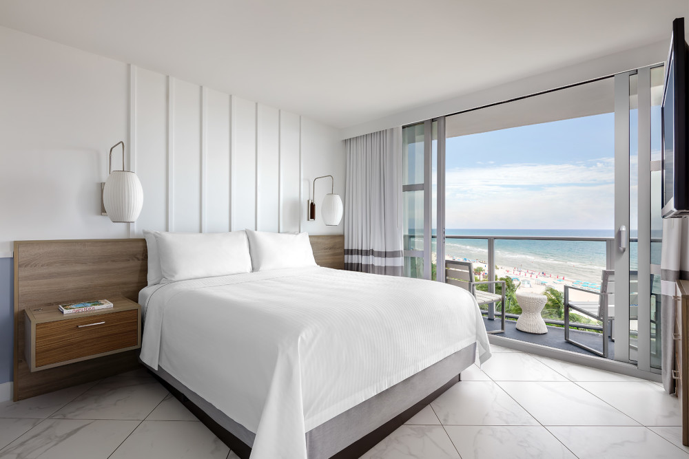 Stunning views of the Altantic from our Oceanfront rooms.