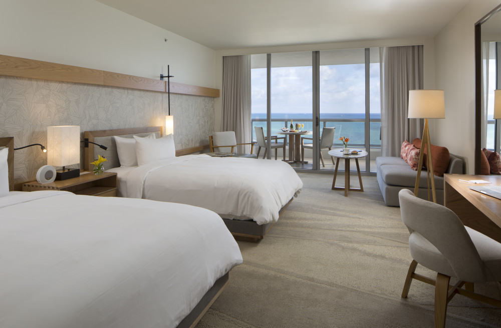 Люкс с одной или двумя спальнями на берегу океана - Eden Roc Miami Beach