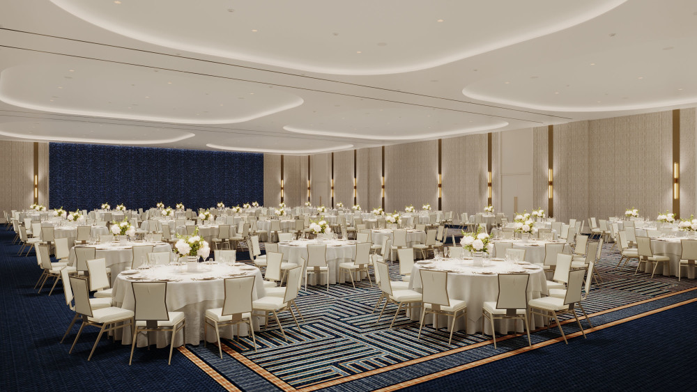 The new Coastal Convention Center at Fontainebleau Miami Beach