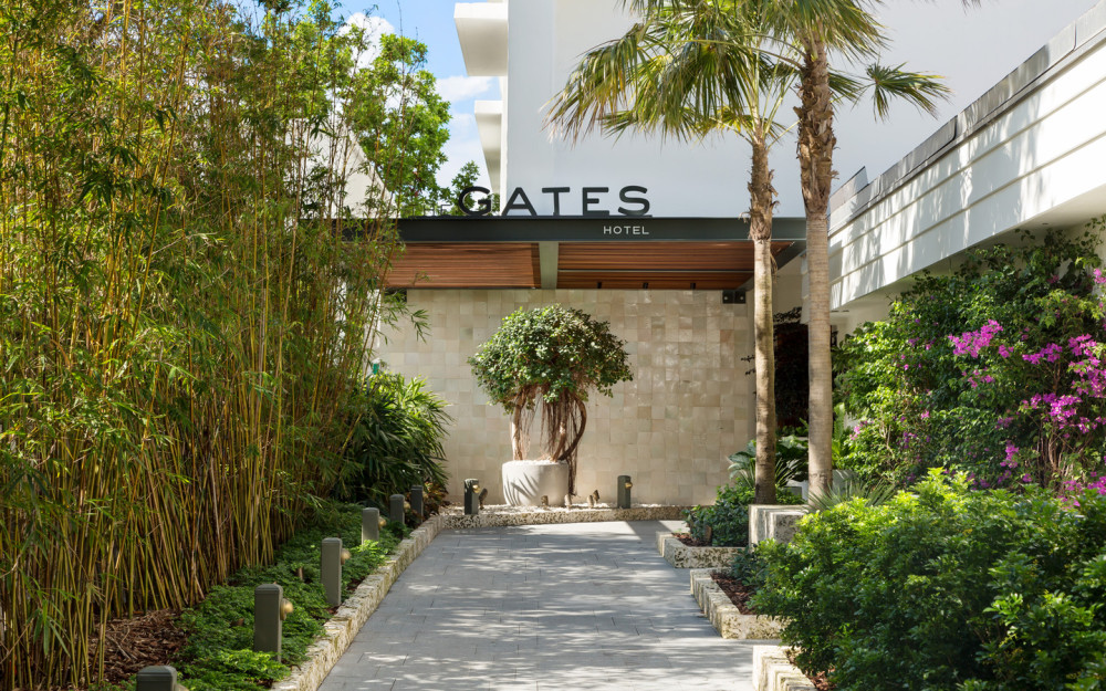 Gates Miami Entrance