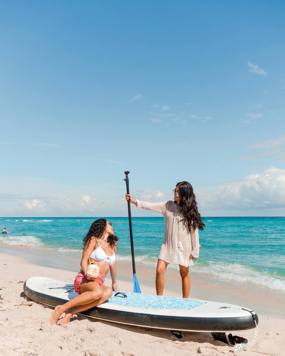Paddleboard amenity included with stay