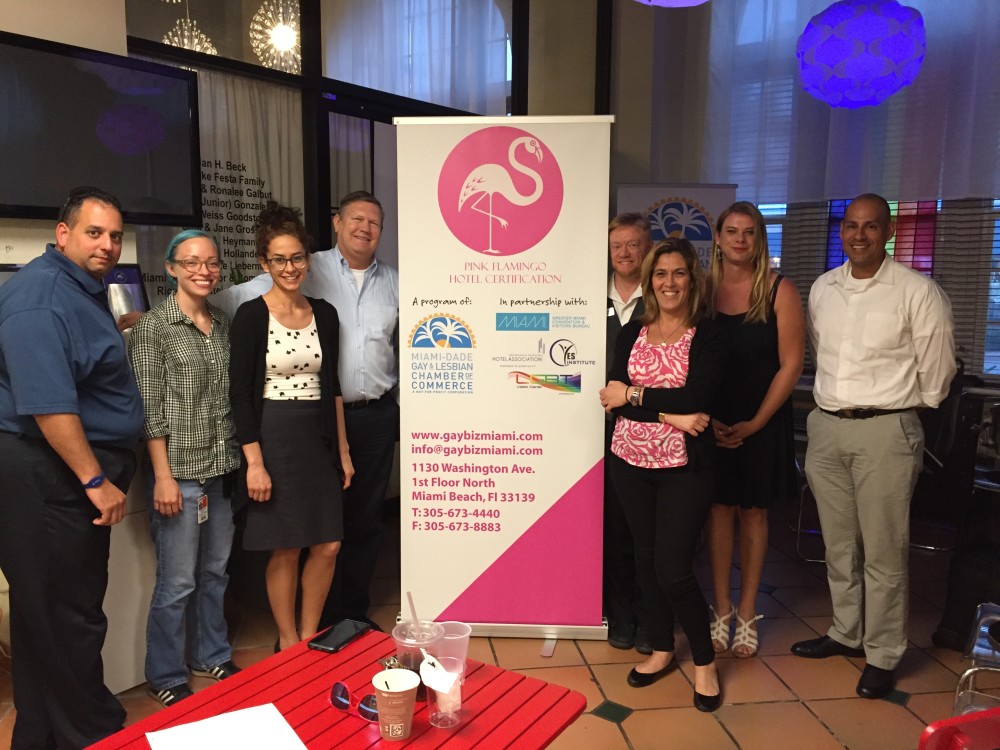 A recent Pink Flamingo Training for a local hotel property.