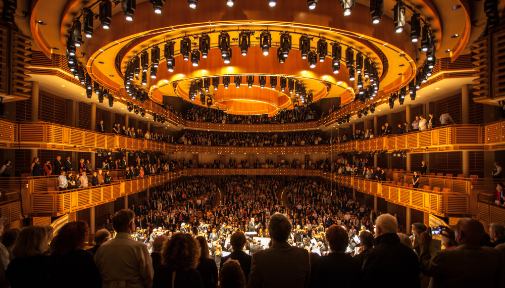 The Arsht Center's Knight Concert Hall features world-class performances - Photo by Ricardo Cornejo, ContemporAd