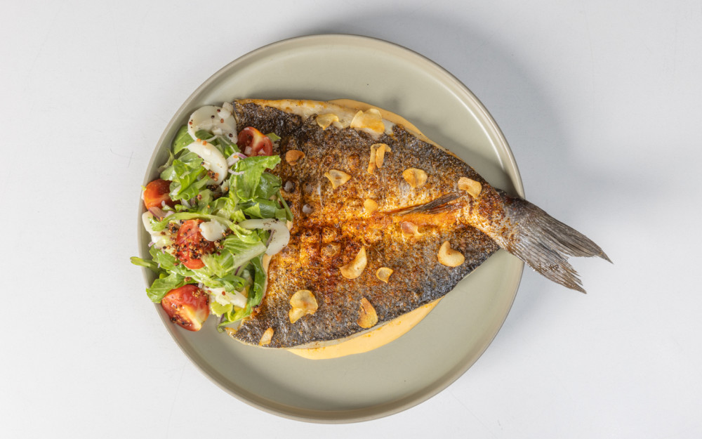 Branzino de leña