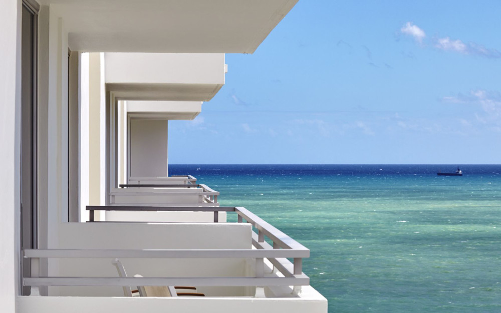 Loews Miami Beach quarto com uma vista