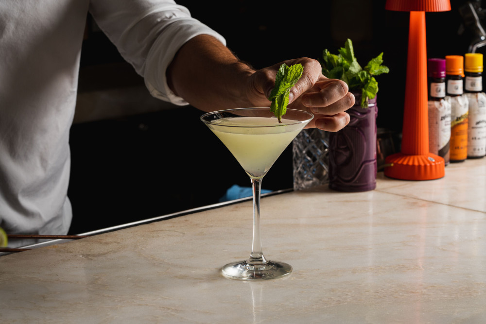 Reserve a table and end the week with Friday night vibes featuring a live DJ and $10 Martinis.