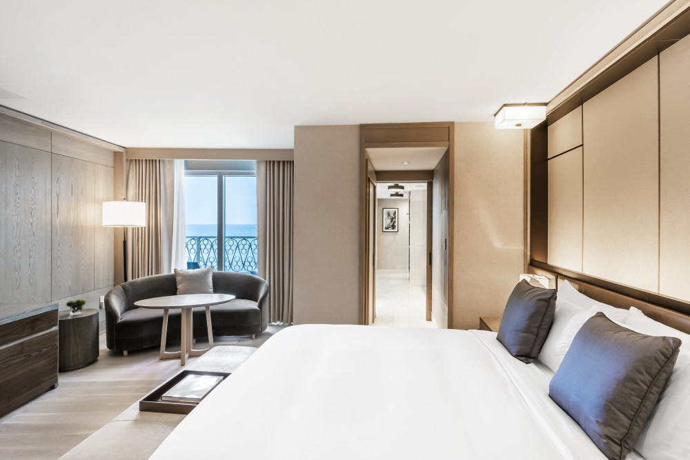 Zimmer mit Verbindungstür in der Nobu Villa – Nobu HotelMiami Beach