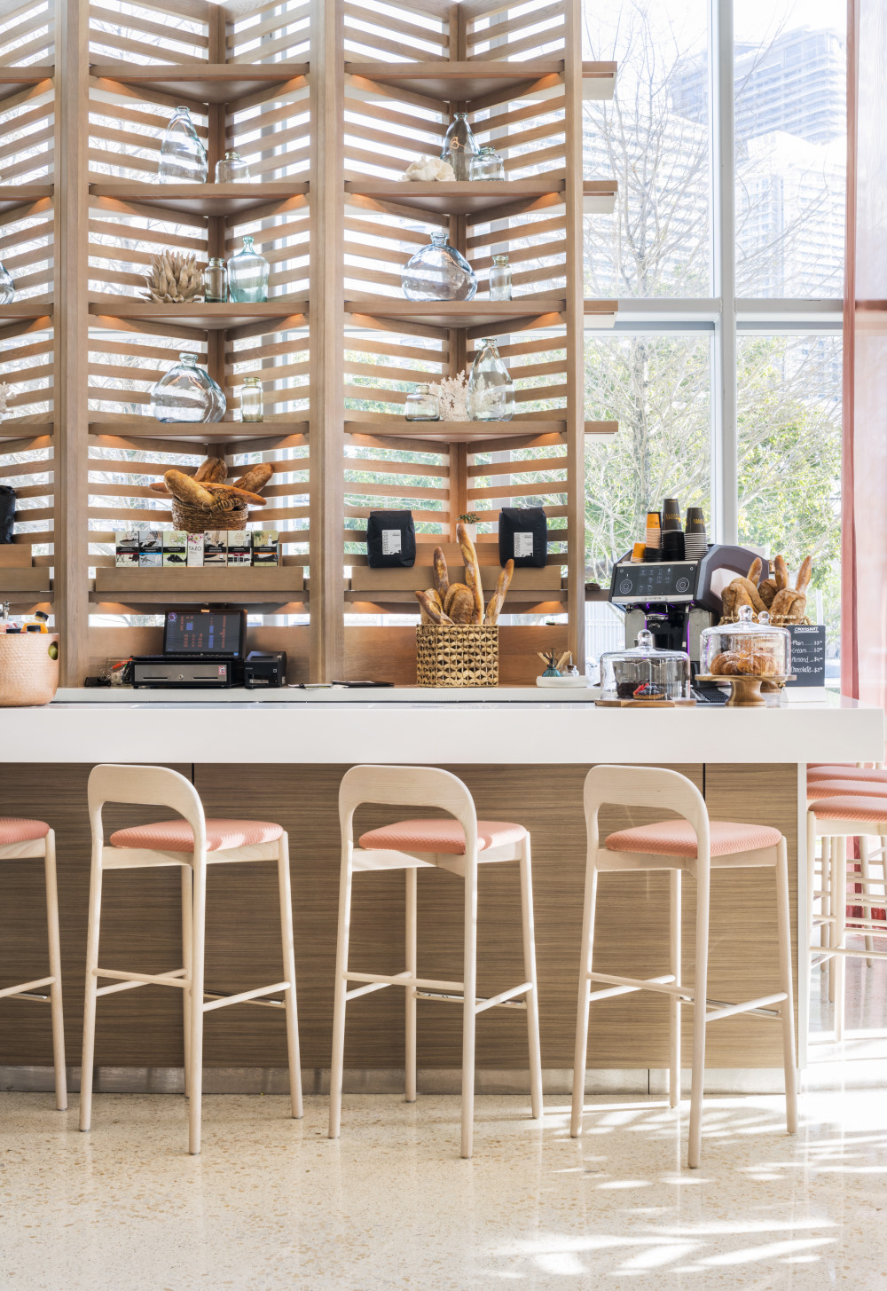 Novotel Miami Brickell Coffee Bar e terraço externo