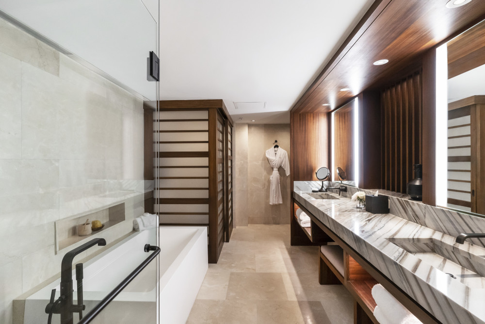 Nobu Villa Bathroom - Nobu Hotel Miami Beach