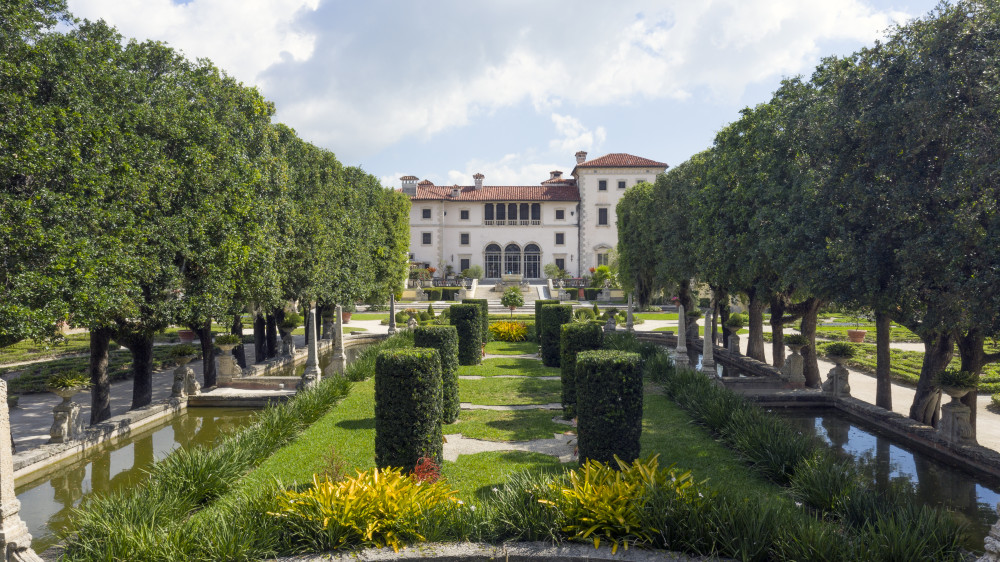 Vizcaya Museum und Gärten. Foto von Robin Hill Photography
