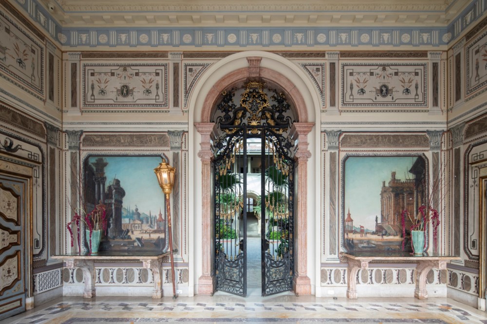 Enclosed Loggia in Vizcaya's Main House. Photo by Robin Hill.