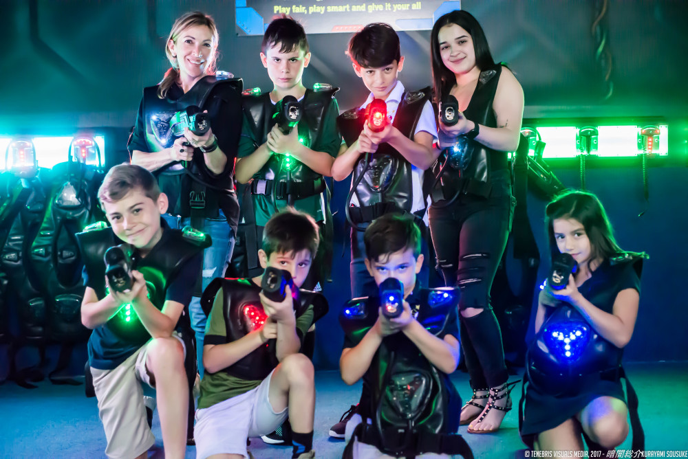 Laser tag stands out as an unparalleled and thrilling competitive activity suitable for participants of all ages.