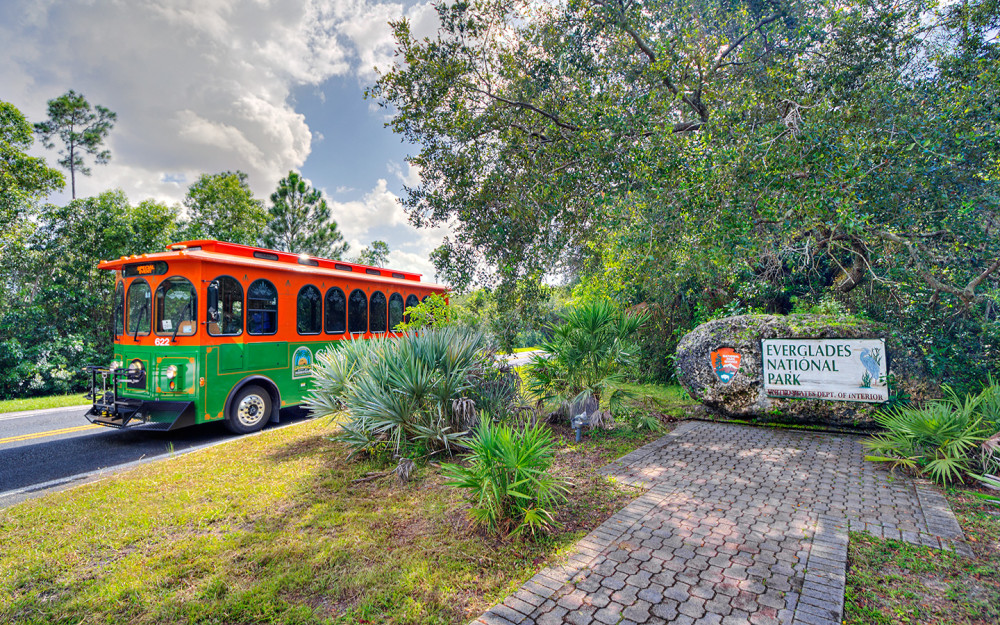 Everglades Nat'l Park trolley