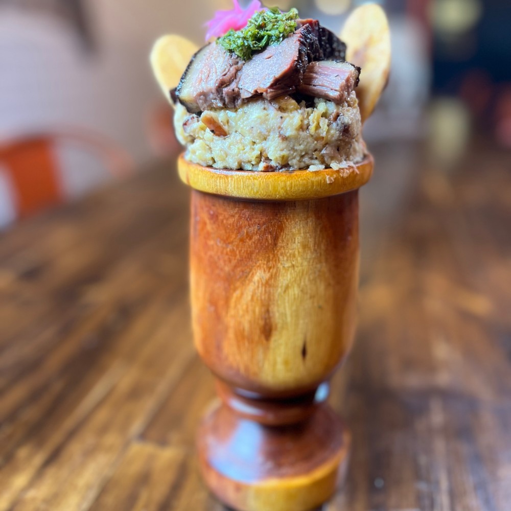 Mofongo with Brisket