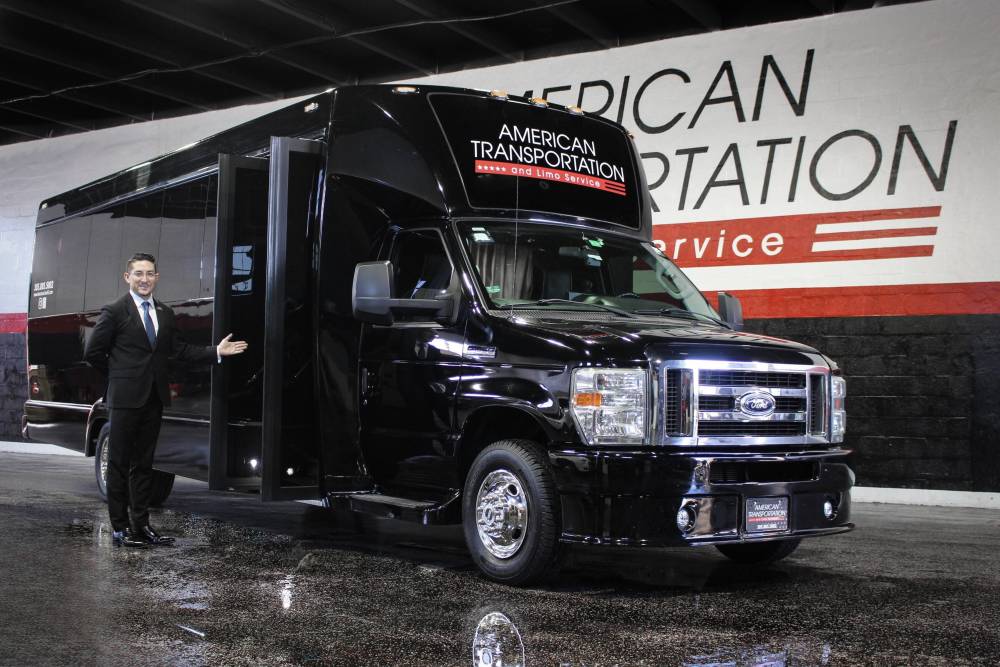 Black bus