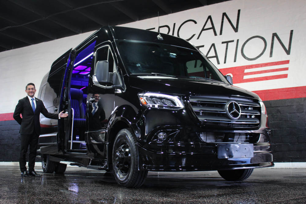 Sprinter with chauffeur