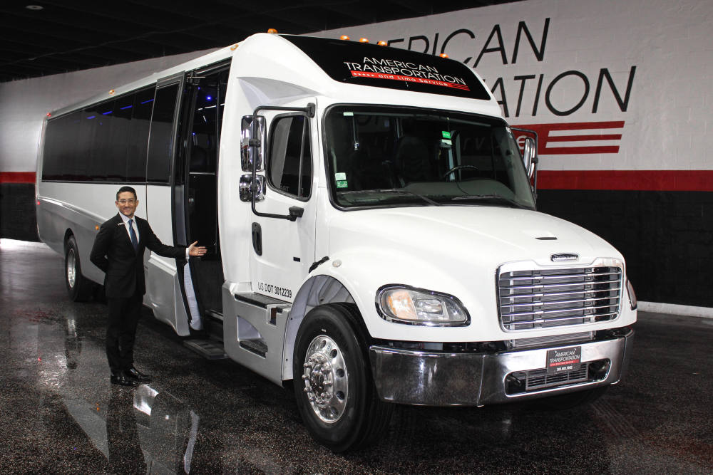 Bus and Chauffeur