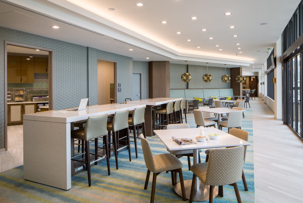 Power-up for an adventurous day at our complimentary breakfast buffet, serving a wide variety of dishes from waffles to eggs and bacon. Bring the whole family to dine amidst our inviting atmosphere.