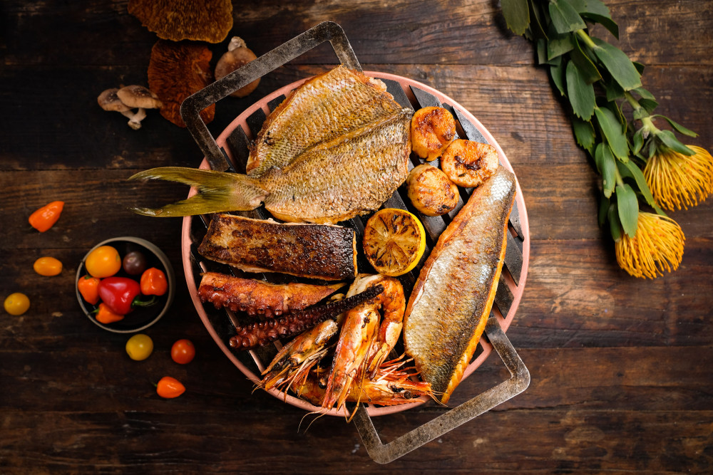 Seafood Parrillada
