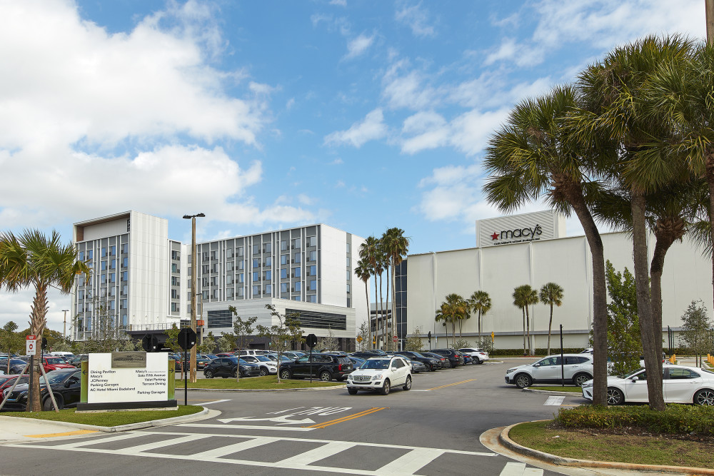 AC Hotel Miami Dadeland & Macy's Children & Home at Dadeland Mall