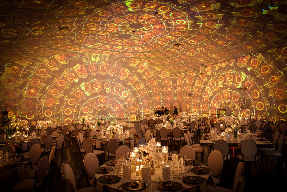 A magical awards dinner at The Temple House featuring immersive projection mapping, elevated tablescapes, and a one-of-a-kind cabaret performance.