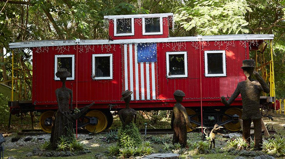 Cauley Square is a historic railroad village