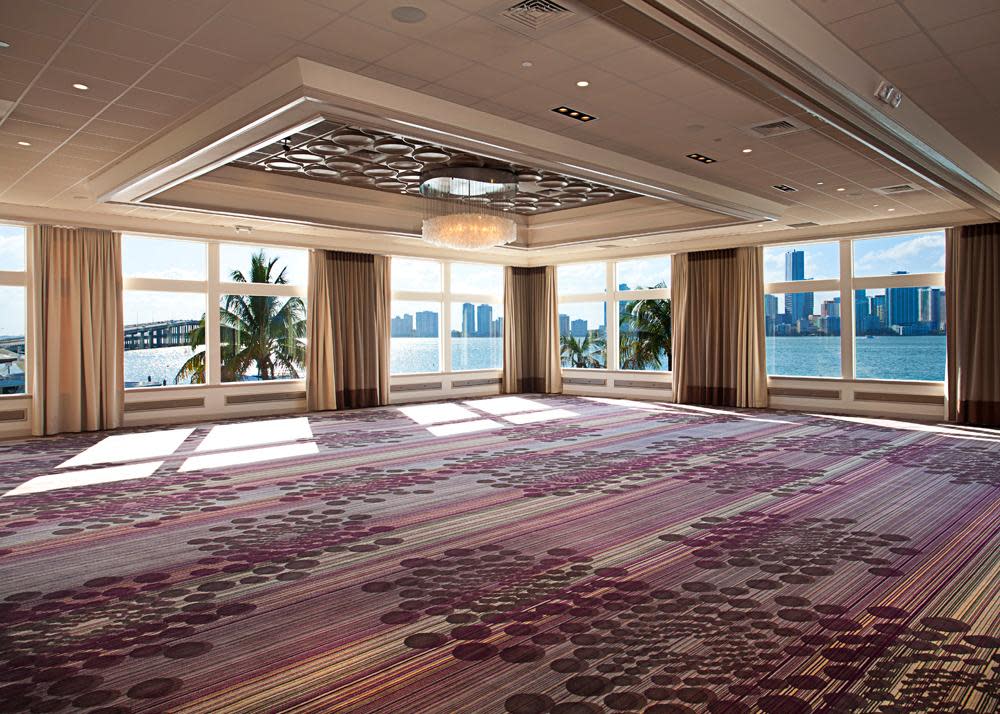 The Rusty Pelican Ballroom Ocean Front Day View
