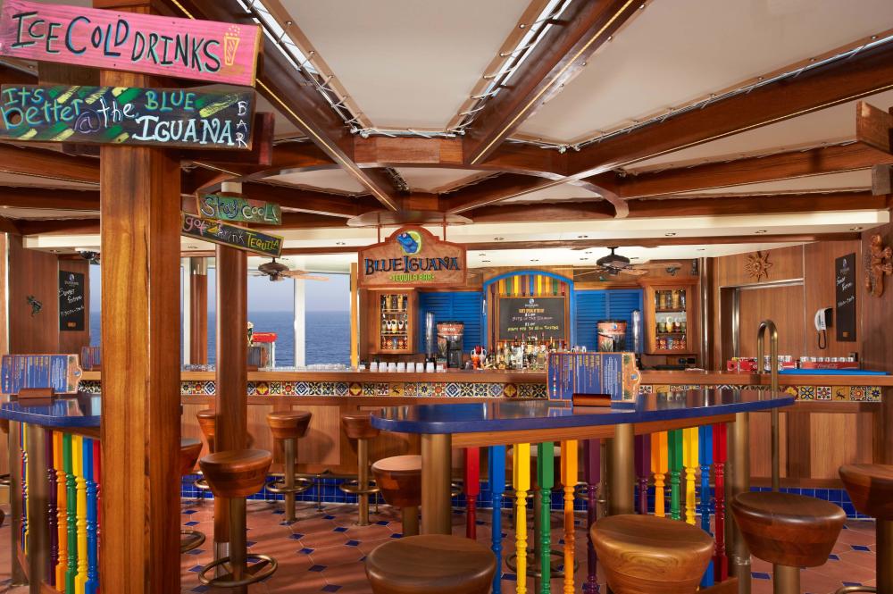 Carnival's BlueIguana Tequila Bar