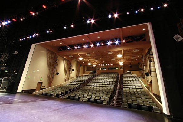 Colony Theatre stage and house.
