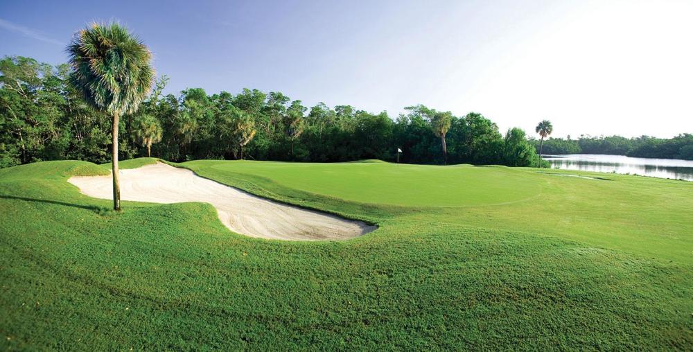 Mangrove lagoons at Crandon Golf at Key Biscayne