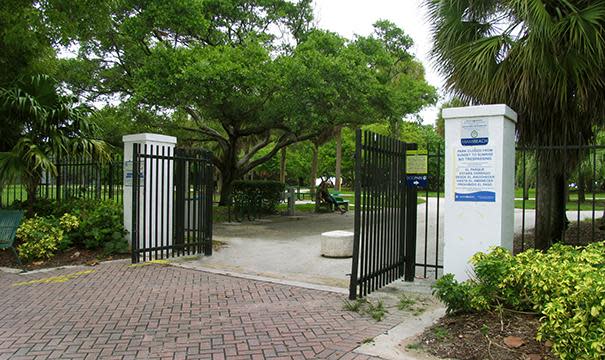 Beach entrance from Collins and 85th Street