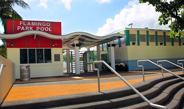 Pool Entrance