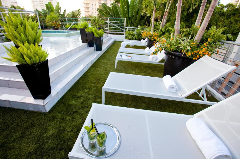 Rooftop Seating Area