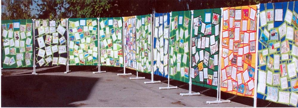 Center for Folk and Community Art Tapestry Display