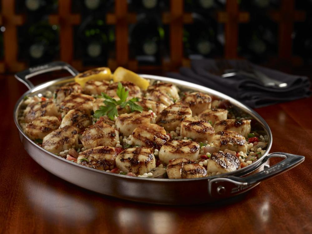 Seasons 52 Sharing Presentation - Caramelized Sea Scallops