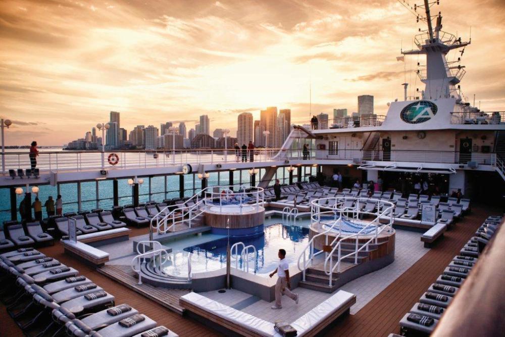 Downtown Miami Sunset