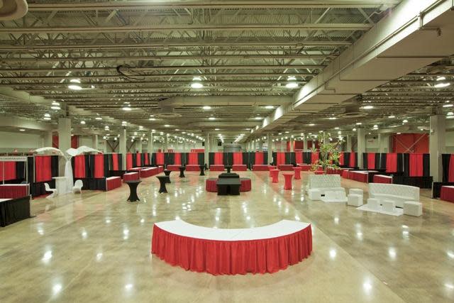 MACC West Hall Trade Show Setup