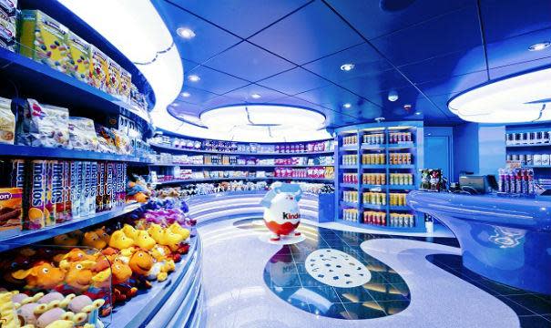 MSC Divina La Caramella candy shop