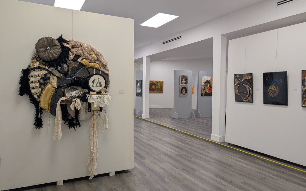 Black History Month exhibition, gallery view