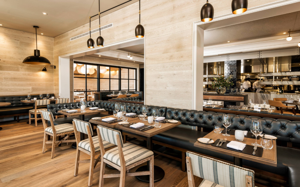 Corsair offers diverse seating options, including standard seating, cozy booths, outdoor seating, and private dining areas.