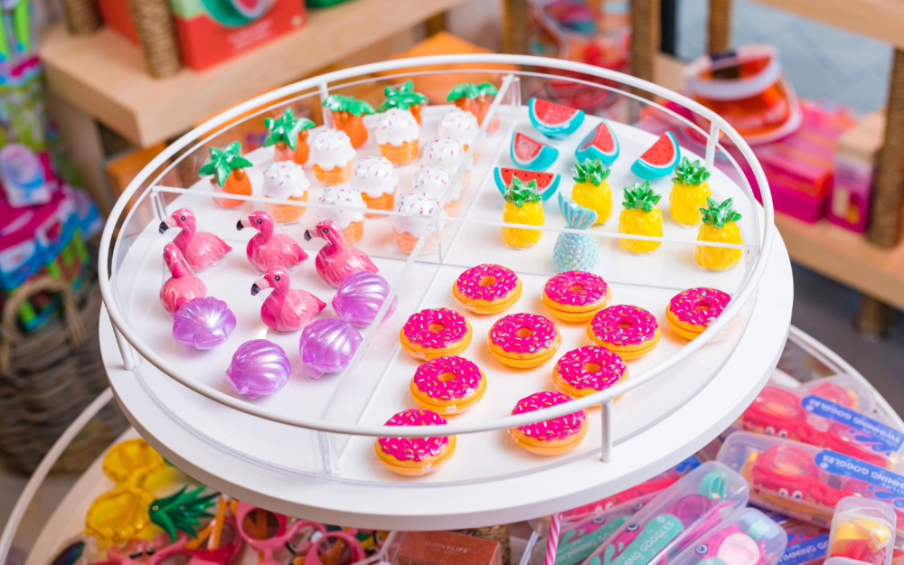 A world of colorful and quality gifts captivates your eyes as you walk through the Tidal Cove retail shop.