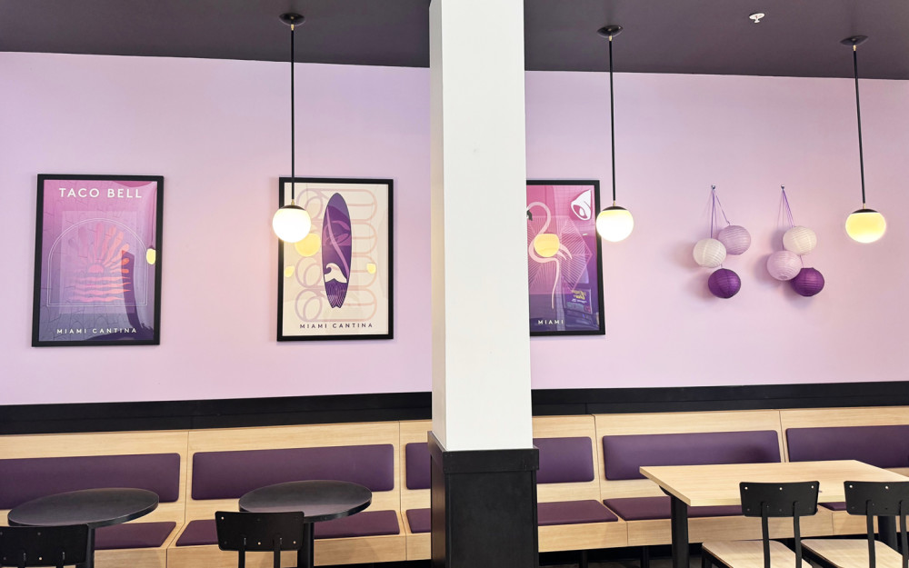 Taco Bell Cantina - Seating