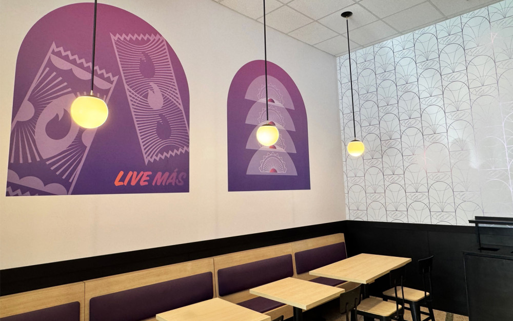Taco Bell Cantina - Seating