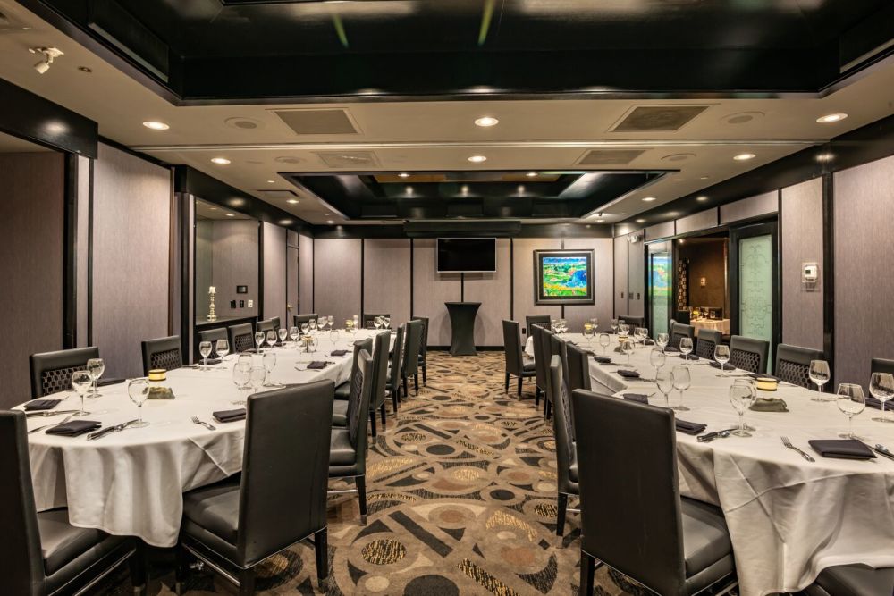 Morton's North Miami Beach private dining room.