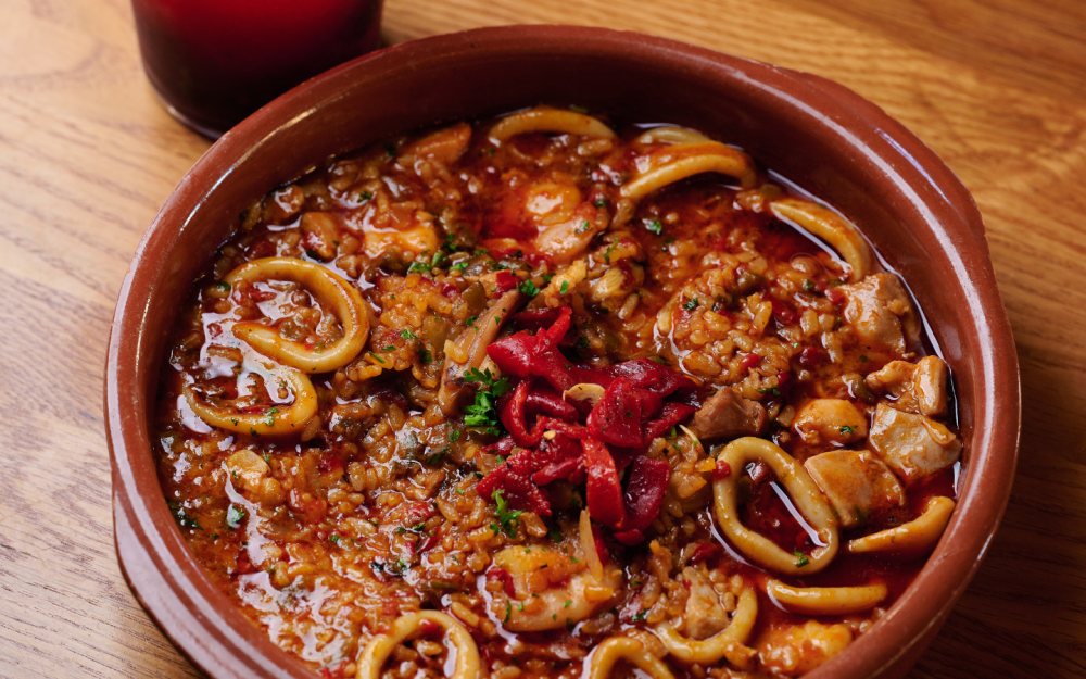Rich, savory, and straight from Spain. Our arroz caldoso never misses.
