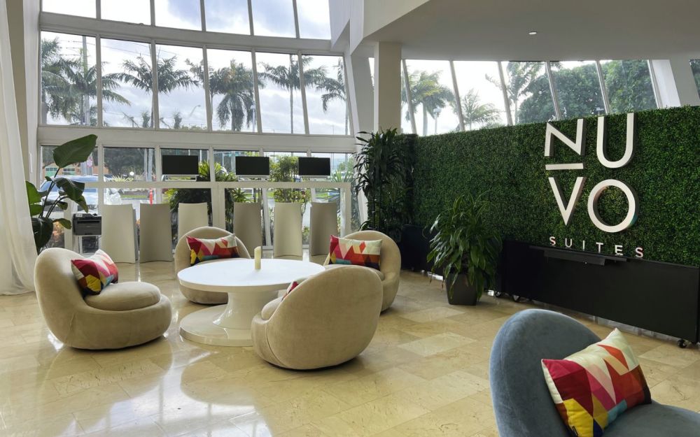 Lobby and Computer Station