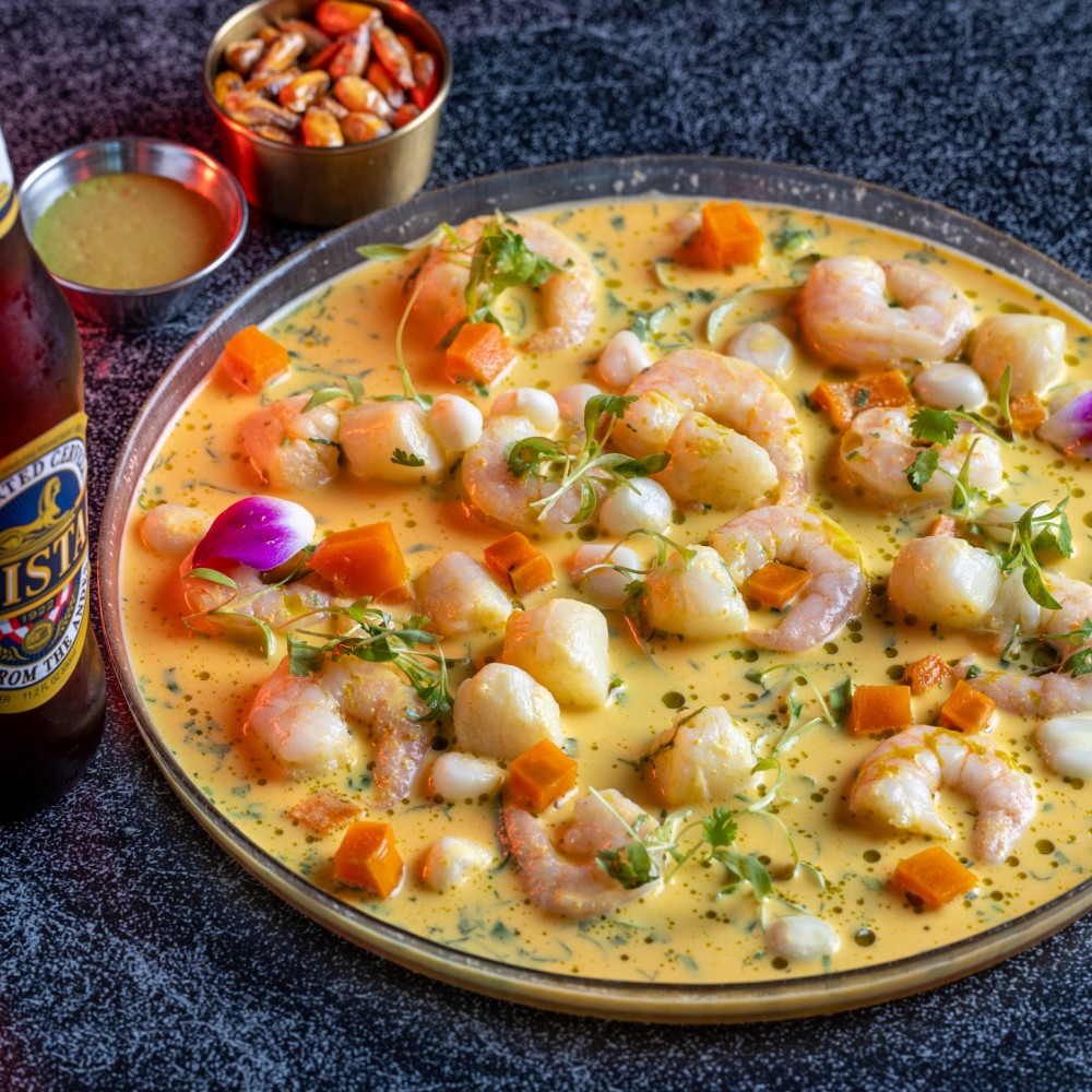 our Ceviche Costazul is a signature creation that captures the true essence of Peruvian coastal flavor! 🇵🇪🦐🍋